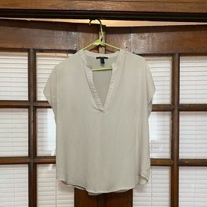 Sheer Forever 21 low neck top